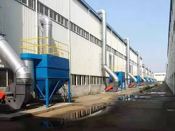 制藥廠除塵器-制藥車間除塵設備-藥廠布袋除塵器